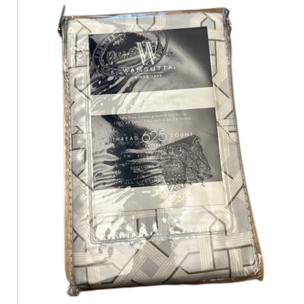 WAMSUTTA  pima cotton 2 standard/ queen pillowcases